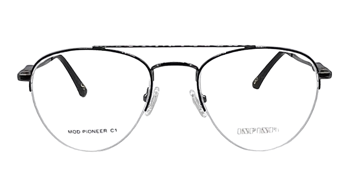 Retro de doble puente pioneer gris oscuro/verde