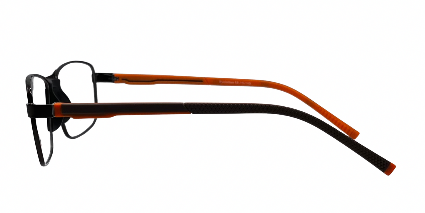 Deportivo mod 20 café/naranja