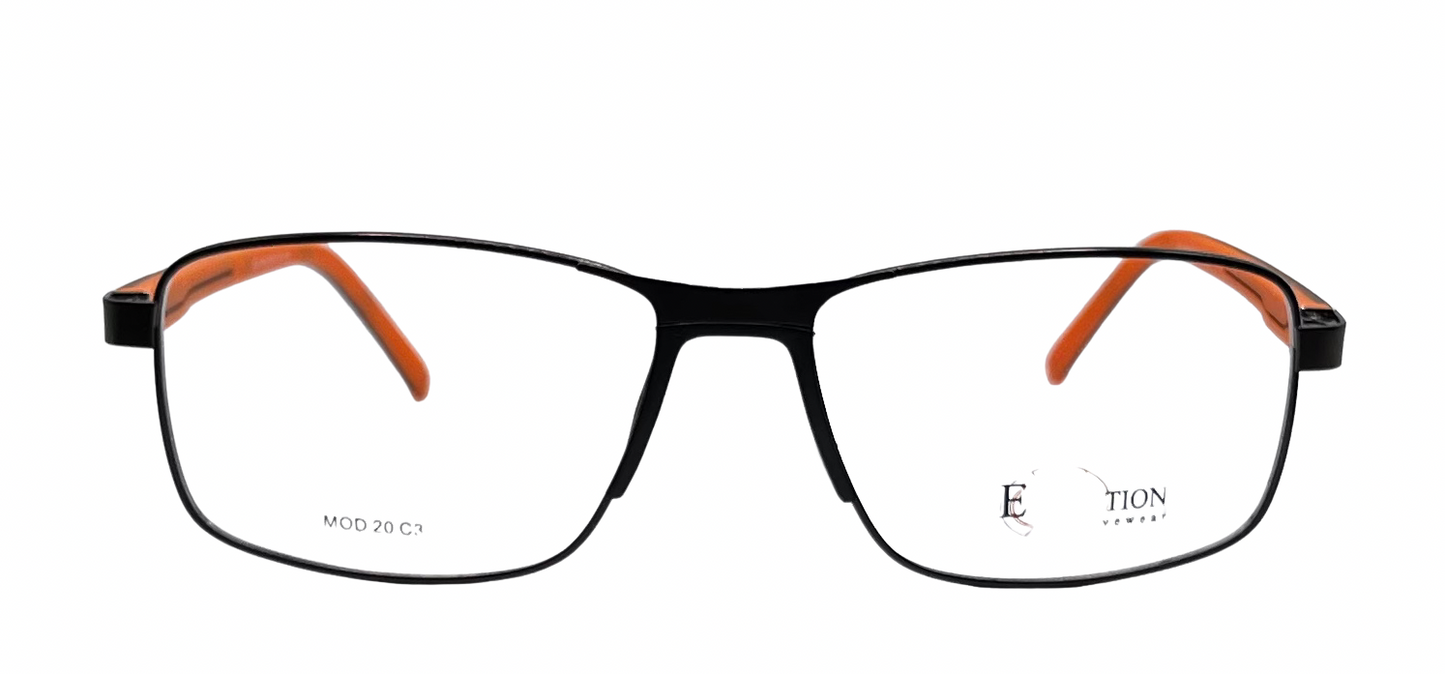Deportivo mod 20 café/naranja